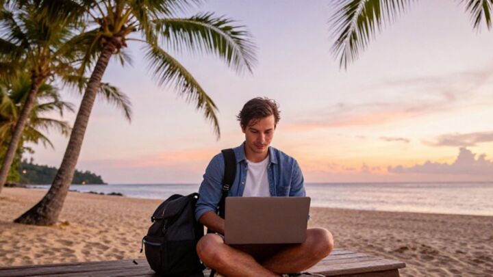 Digital nomad : travailler et voyager à travers le monde