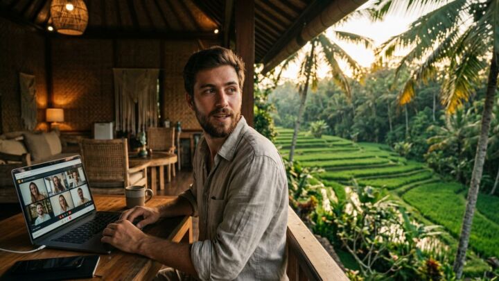 Tour du monde et travail à distance : le test de réalité de Julien Jimenez
