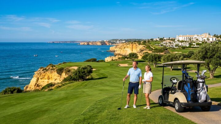Séjour golf à Vilamoura sans voiture : parcours, hôtels et transferts